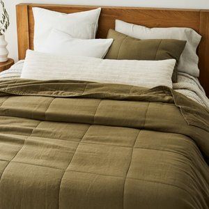 West Elm Quilt & Shams - BRAND NEW!